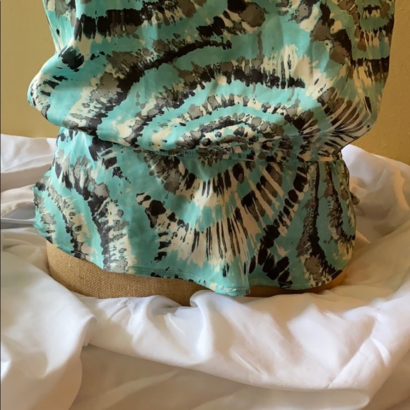 3 for $9 Summer Bundle Special Gap turquoise strapless top - Picture 3 of 5